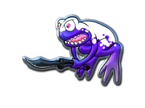 Ultraviolet Poison Frog (Foil) image